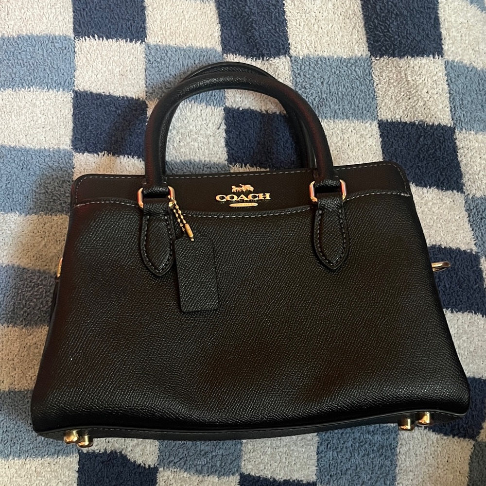 Coach Black Satchel Bag